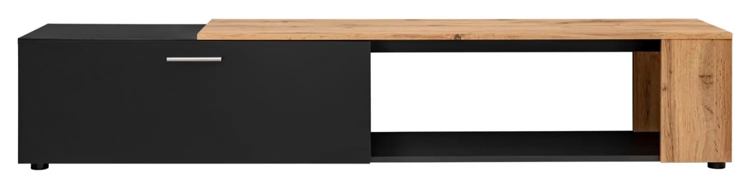 Тумба РТВ ASM Maze II ZWT MZ2 31 (Black Matt/Wotan Oak)