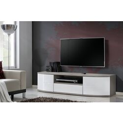Тумба РТВ ASM Ontario I SRW OR1 (Sanremo Oak/White Gloss) Thumb