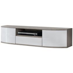 Тумба РТВ ASM Ontario I SRW OR1 (Sanremo Oak/White Gloss)