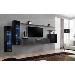 Тумба РТВ ASM Switch GG SW RTV1 (Graphite/Graphite Gloss) Thumb