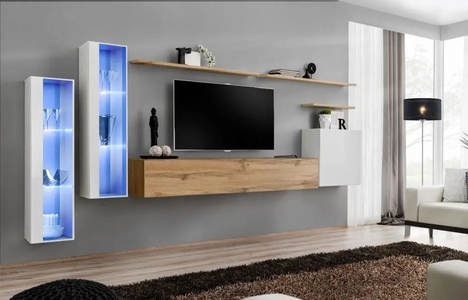 Тумба РТВ ASM Switch WT SW RTV1 (Wotan Oak) - 2