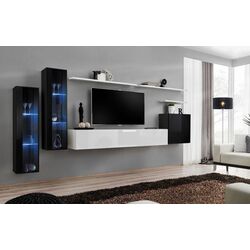 Тумба РТВ ASM Switch WW SW RTV1 (White/White Gloss) Thumb