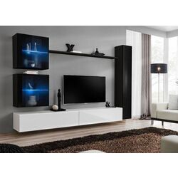 Тумба РТВ ASM Switch WW SW RTV2 (White/White Gloss) Thumb