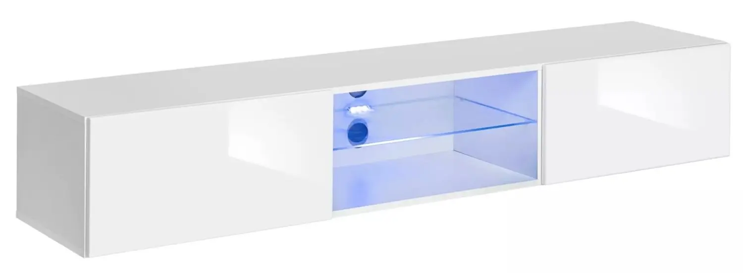 Тумба РТВ ASM Switch WW SW RTV3 (White/White Gloss)