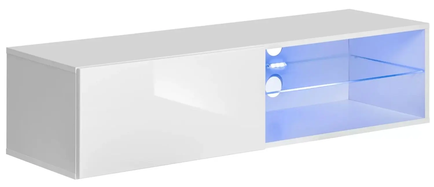 Тумба РТВ ASM Switch WW SW RTV4 (White/White Gloss)