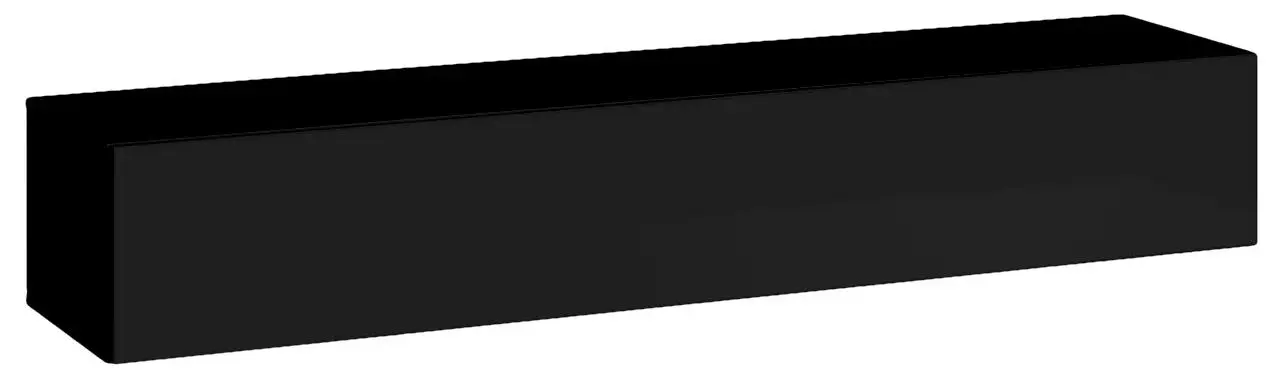 Тумба РТВ ASM Switch ZZ SW RTV1 (Black/Black Gloss)