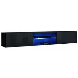 Тумба РТВ ASM Switch ZZ SW RTV3 (Black/Black Gloss)