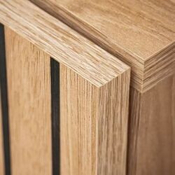 Тумба РТВ с биокамином ASM Liam HJZ LM RTV-K (Hickory Jackson/Black Matt) Thumb