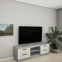 Tumba pentru TV Bafimob TVFX-150 (Grey/Stone Oak)
