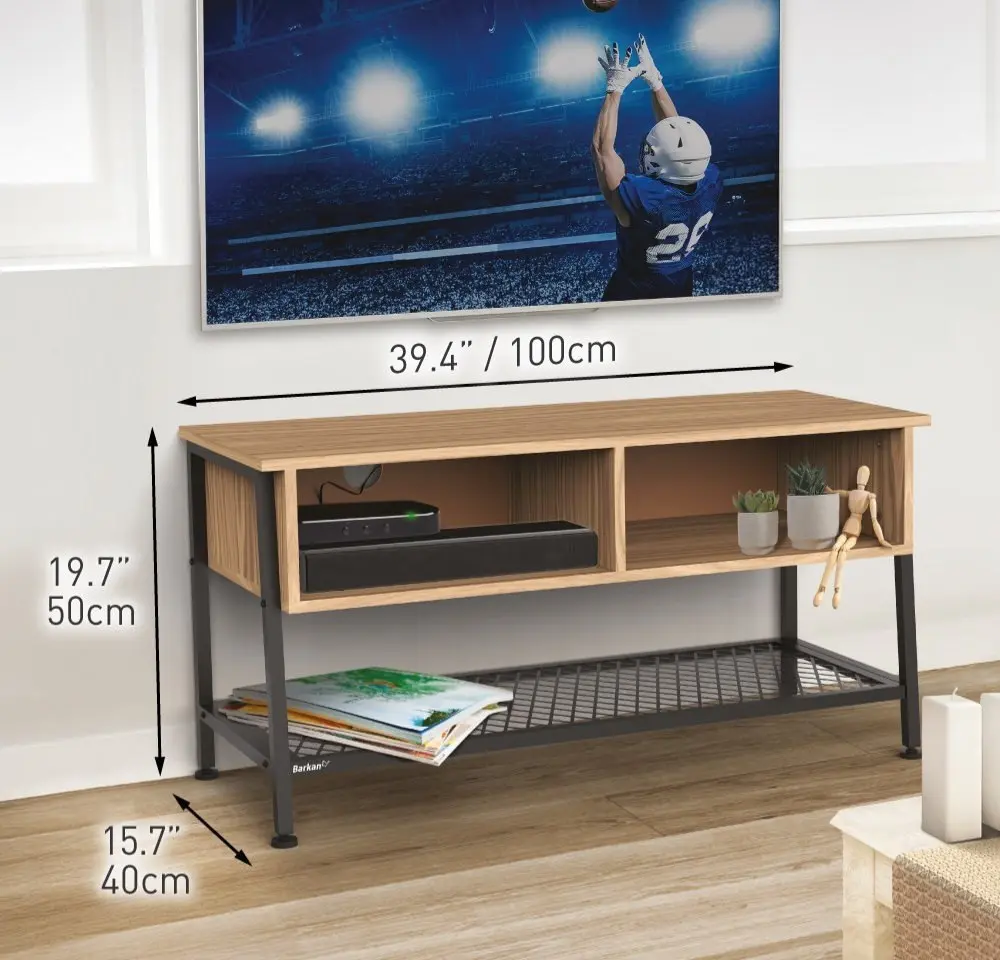 Tumba pentru TV Barkan C10040MLO (Light Oak) - 2
