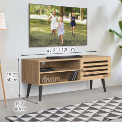 Tumba pentru TV Barkan C12040DLO (Light Oak) Thumb