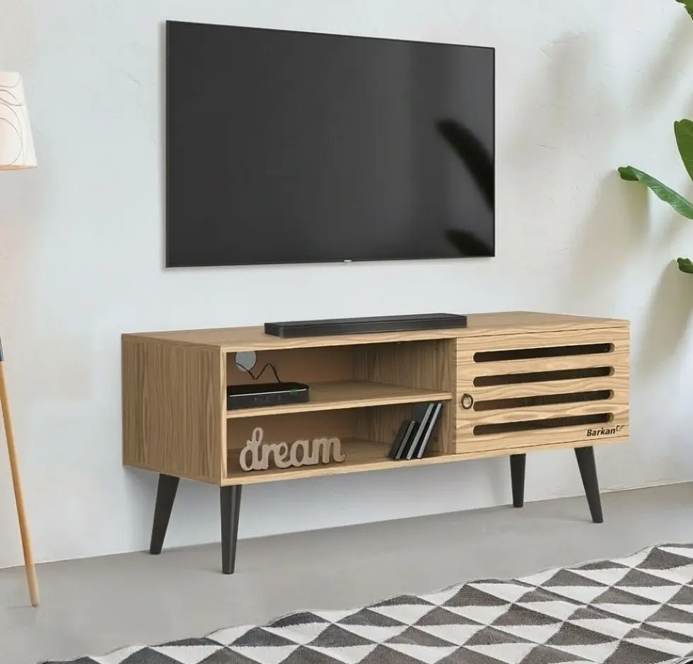 Tumba pentru TV Barkan C12040DLO (Light Oak)