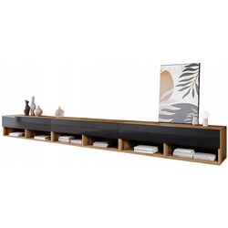 Tumba pentru TV Bratex A 300 (Wotan Oak/Black Gloss) Thumb