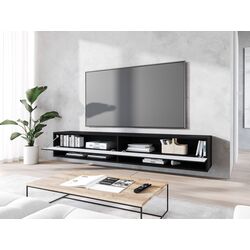 Тумба РТВ Bratex A180 (Black/Black Graphite) Thumb