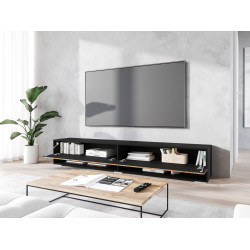 Тумба РТВ Bratex A180 (Graphite Black/Wotan Oak) Thumb