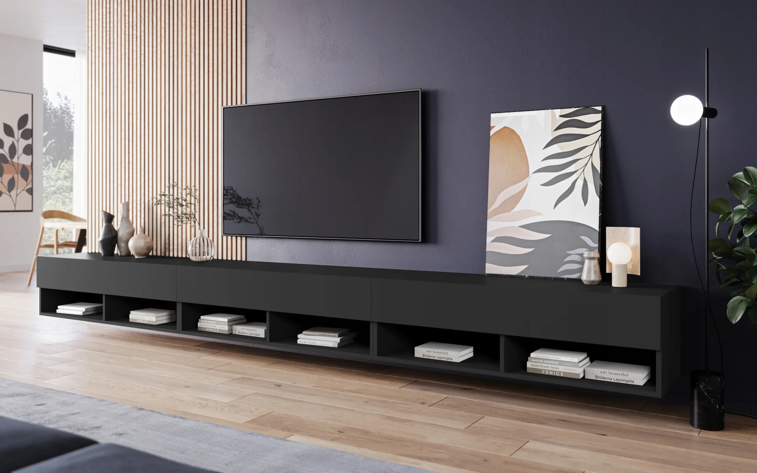 Tumba pentru TV Bratex A300 (Black) - 4