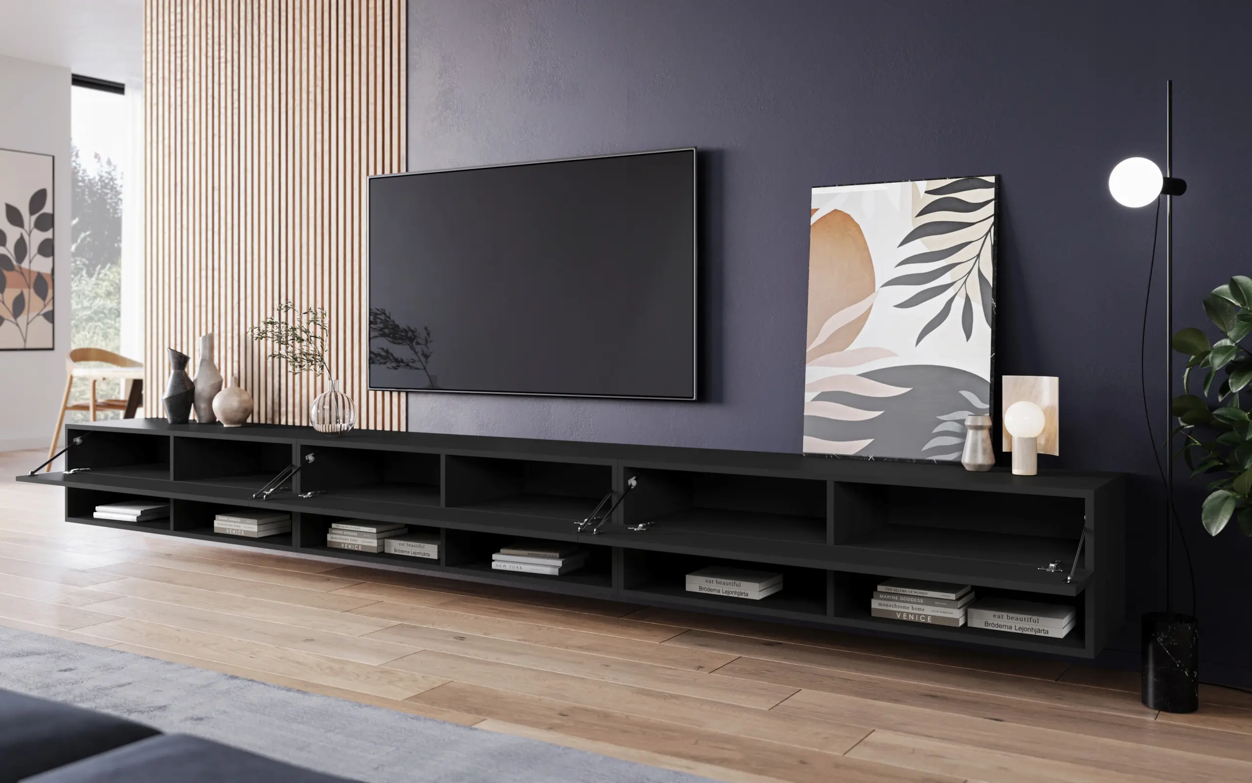 Tumba pentru TV Bratex A300 (Black) - 5