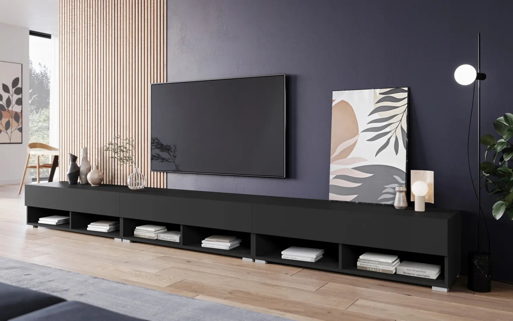 Tumba pentru TV Bratex A300 (Black)