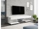 Tumba pentru TV Bratex Carrera 180 (White/White Gloss)