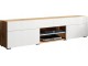 Тумба РТВ Bratex Carrera 180 (Wotan Oak/White Gloss)