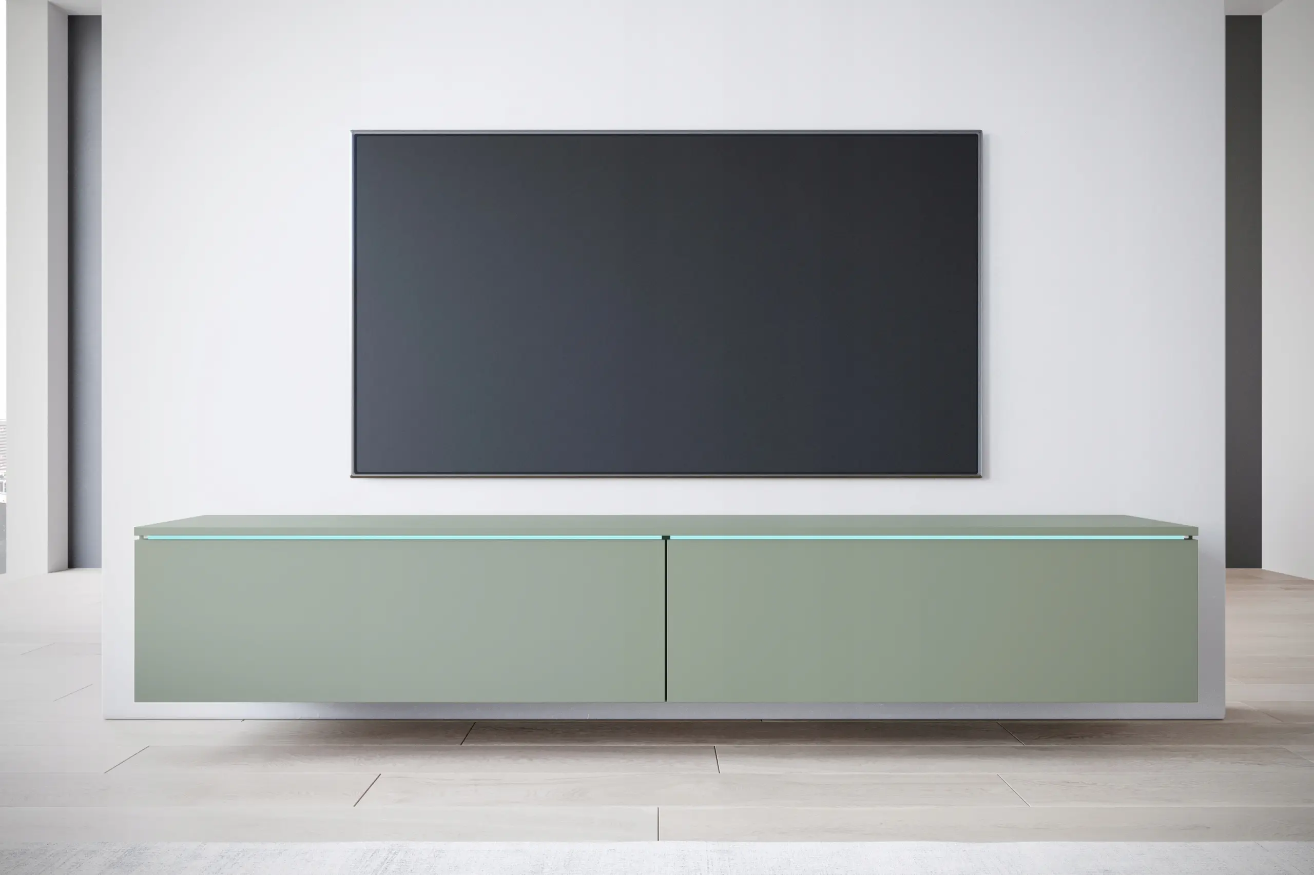 Tumba pentru TV Bratex D180 (Misty Green) - 4