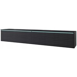 Tumba pentru TV Bratex D180 Waves (Black/Black Graphite) Thumb