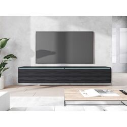 Tumba pentru TV Bratex D180 Waves (Black/Black Graphite) Thumb