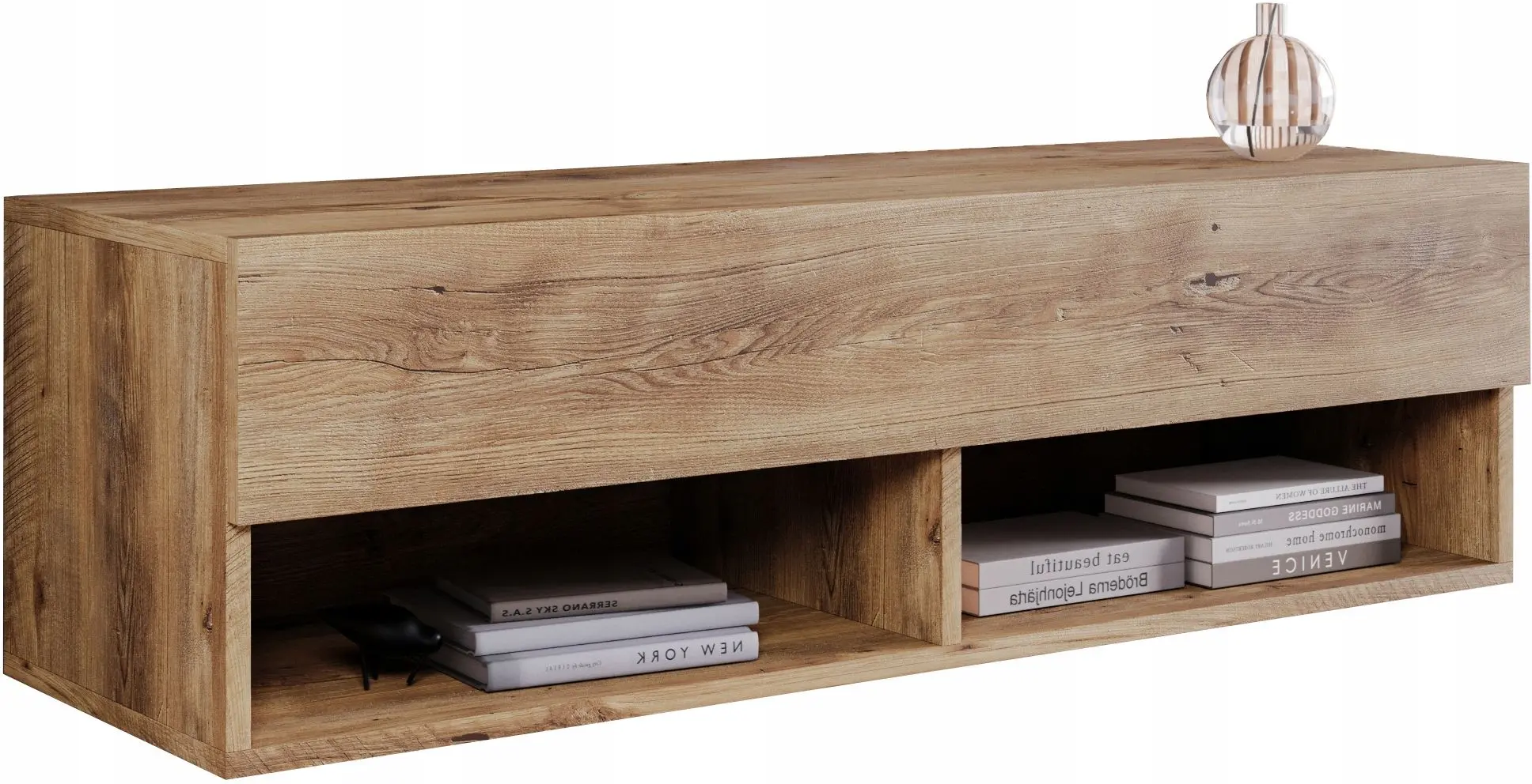 Tumba pentru TV Bratex Lowboard A 100 (Chestnut Breslau)