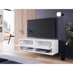 Тумба РТВ Bratex Lowboard A 100 (White/White Gloss) Thumb