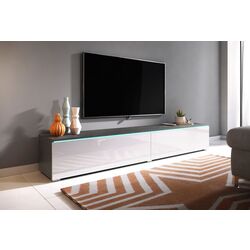 Тумба РТВ Bratex Lowboard D 180 (Matera/White Gloss) Thumb