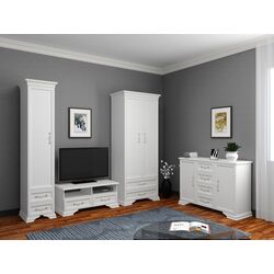 Tumba pentru TV Браво-Мебель Gratsiya 2S (White) Thumb