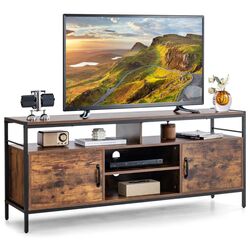 Tumba pentru TV Costway HV10325CF (Rustic Brown) Thumb