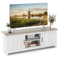 Tumba pentru TV Costway HV10424GR (White Oak) Thumb