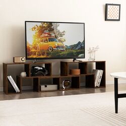 Tumba pentru TV Costway HV10438CF (Brown) Thumb