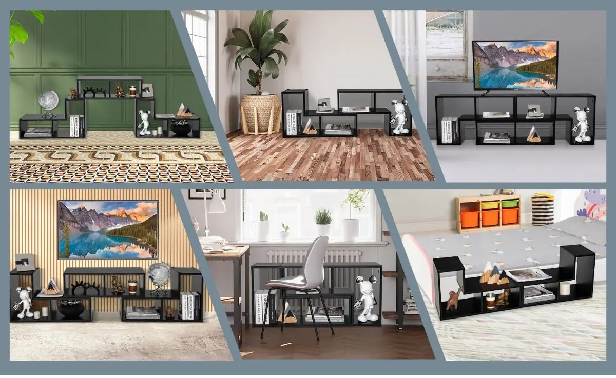 Тумба Costway HV10438DK (Black)