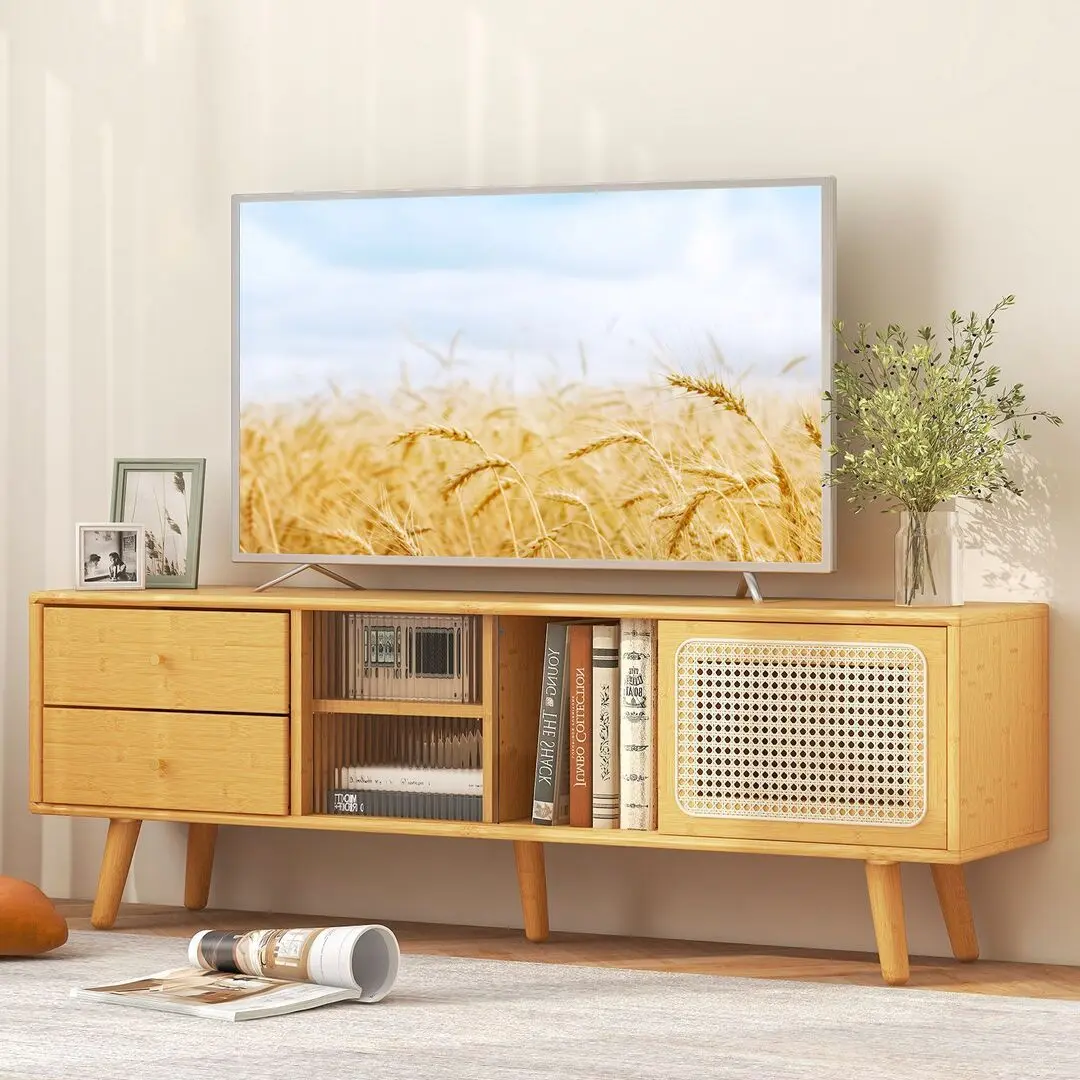 Тумба Costway HV10471NA (Natural) - 4