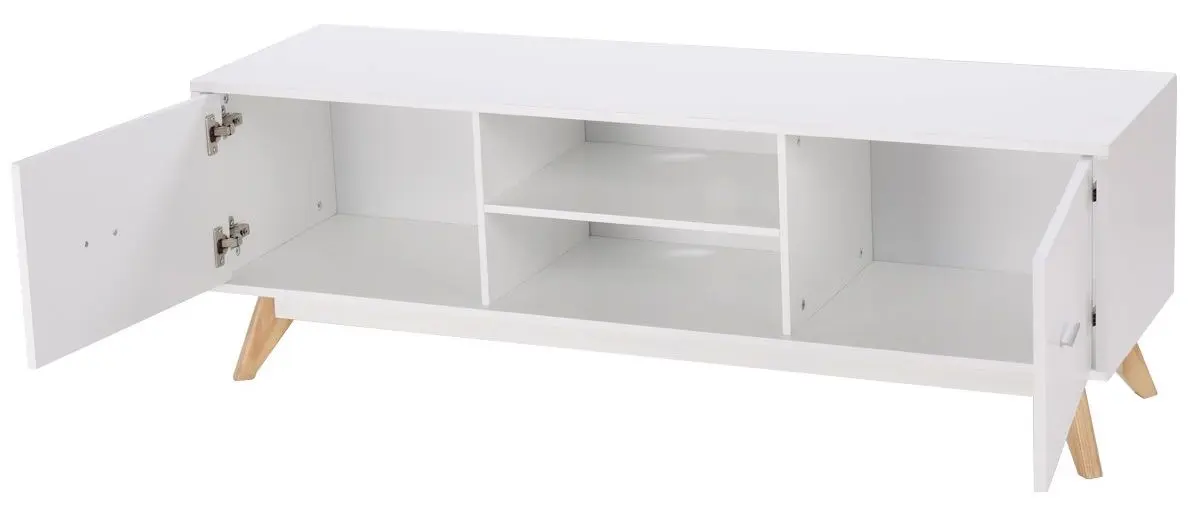 Tumba pentru TV Costway HW60413 (White)