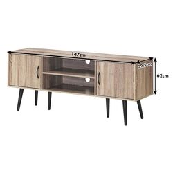 Тумба Costway HW63833 (Natural/Black) Thumb