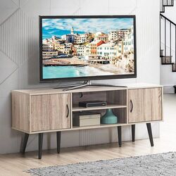 Тумба Costway HW63833 (Natural/Black)