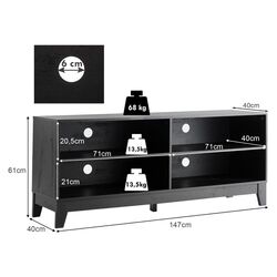 Тумба Costway HW66122CF (Dark Brown) Thumb