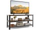 Tumba pentru TV Costway JV11061CF (Rustic Brown/Black)