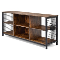 Tumba pentru TV Costway HV10167CF (Rustic Brown) Thumb