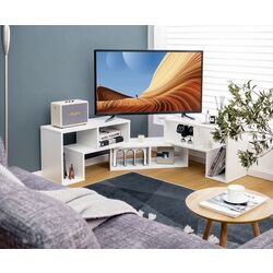 Tumba pentru TV Costway HV10438WH (White) Thumb