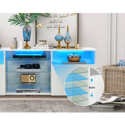 Тумба РТВ Costway HV10464WH (White) Thumb