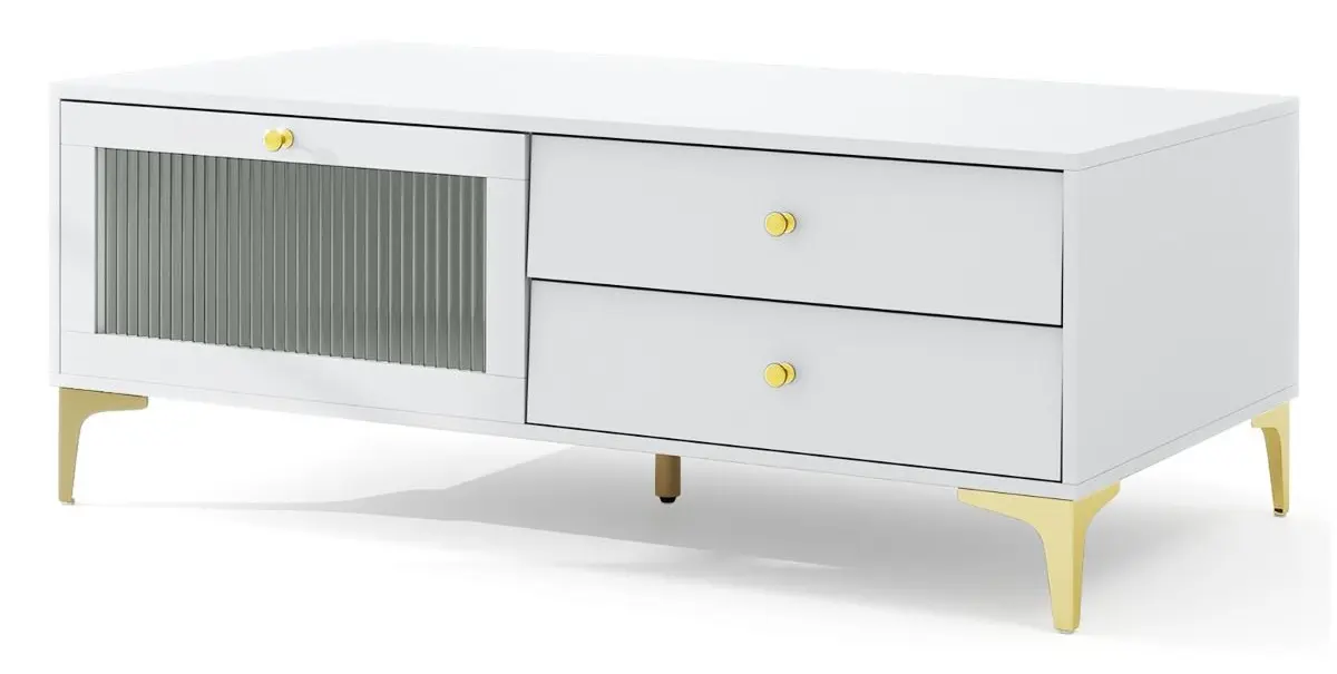 Tumba pentru TV Costway HV10523WH (Light Grey)