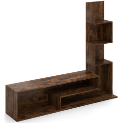 Тумба РТВ Costway HV10702CF (Rustic Brown) Thumb
