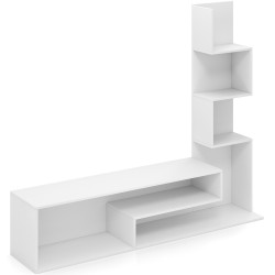 Тумба РТВ Costway HV10702WH (White) Thumb