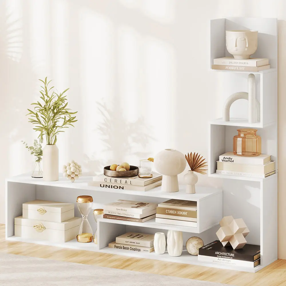 Тумба РТВ Costway HV10702WH (White) - 3