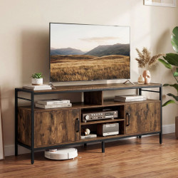 Tumba pentru TV Costway HV10983CF (Brown)