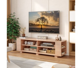 Tumba pentru TV Costway HW60170SO (Natural)